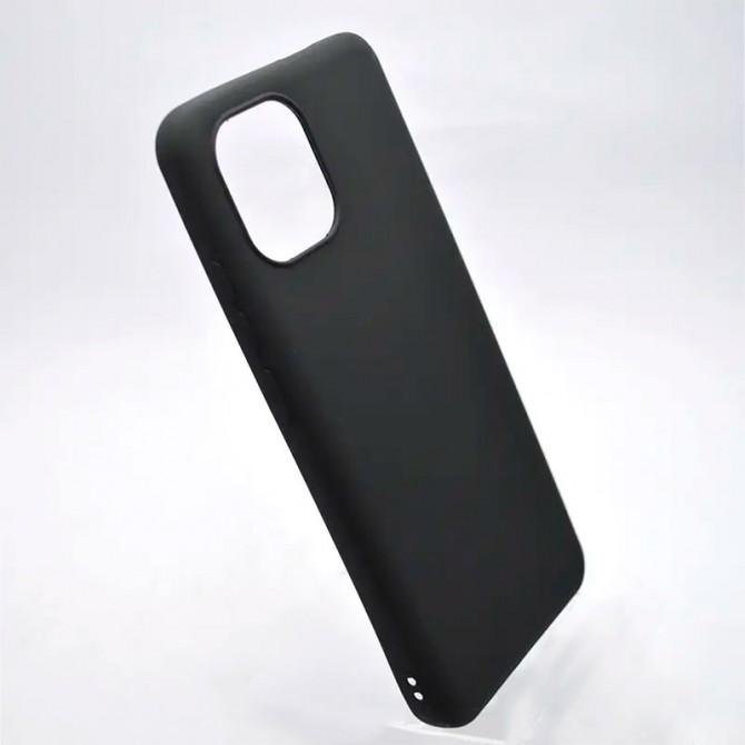 Силиконовый чехол Candy для Xiaomi Redmi A1 Черный-2