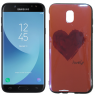 Чохол U-Like Picture series для Samsung J730 (J7 2017) Серце/Рожевий