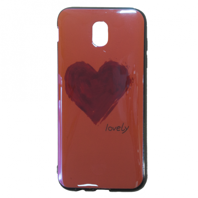 Чехол U-Like Picture series для Samsung J730 (J7 2017) Heart Pink-1