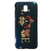 Чехол U-Like Picture series для Samsung J730 (J7 2017) Love Black