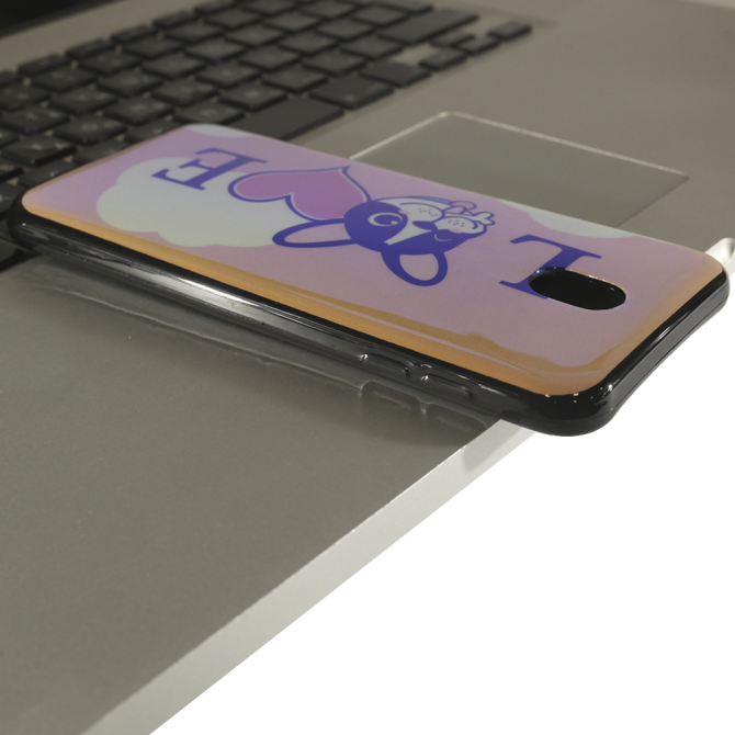 Чехол U-Like Picture series для Samsung J730 (J7 2017) Love Pink-3