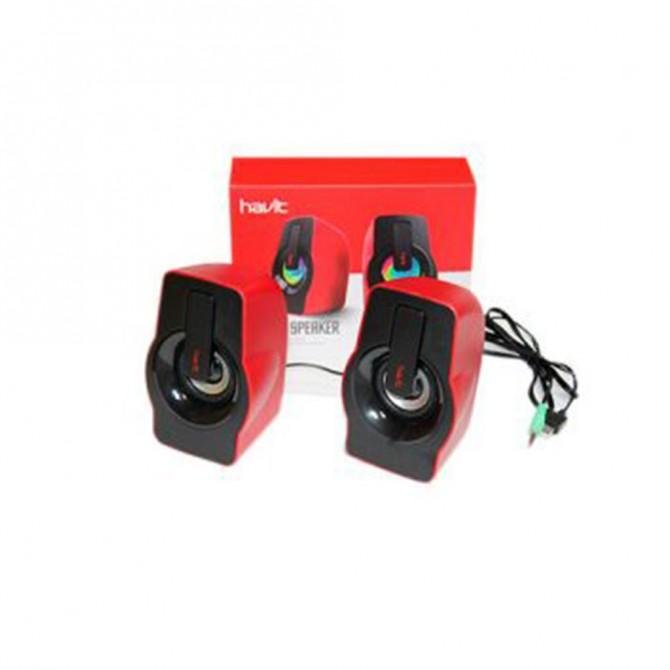 Акустична система Havit HV-SK586 USB 2.0, Червоний-2