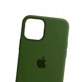 Оригинальный силиконовый чехол для iPhone 13 Pro Хаки FULL