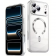 Силіконовий чохол SHINING with MagSafe для iPhone 17 Pro Срібний