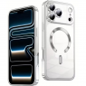 Силіконовий чохол SHINING with MagSafe для iPhone 17 Pro Срібний
