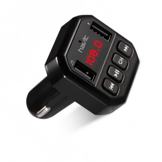 ФМ модулятор HAVIT HV-FM808BT Чорний-2