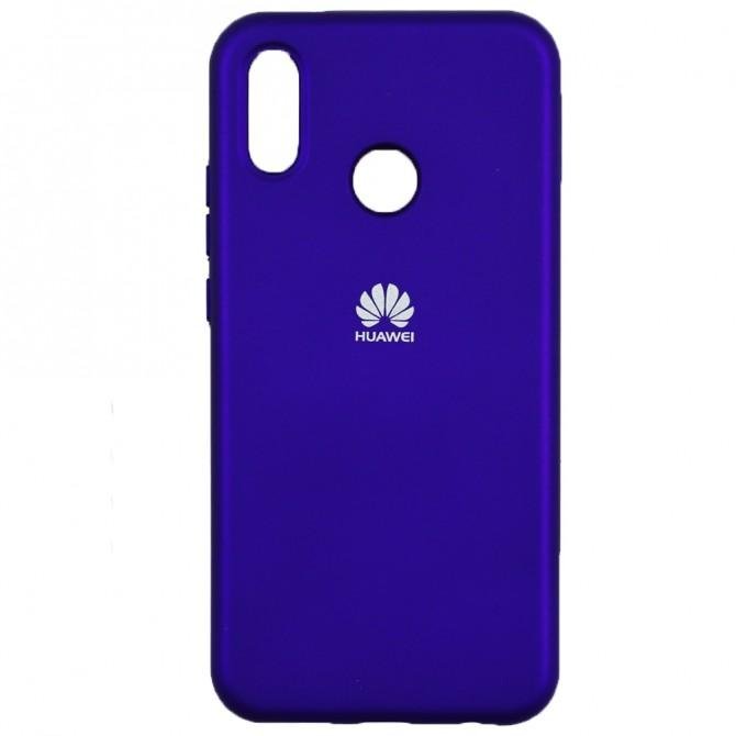 Чехол Soft Case для Huawei P20 Lite Фиолетовый-1