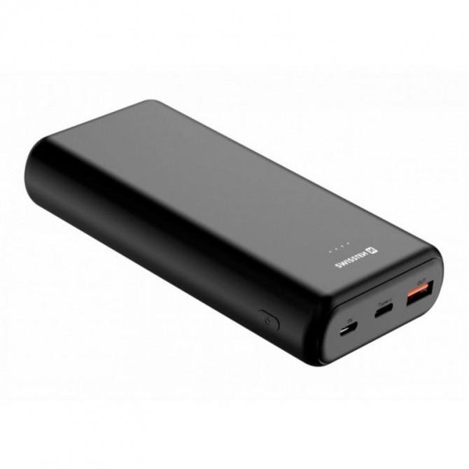 Додаткова батарея SWISSTEN PD 20W (20000 mAh) Black