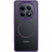 Чохол TPU+PC Lyon Frosted series with Magsafe Xiaomi Redmi Note 15 Pro 4G Purple