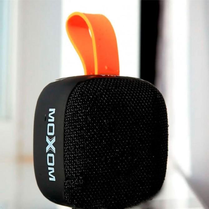 Портативна колонка MOXOM MX-SK10 (AUX/TF Card/Захист від вологи) Чорний