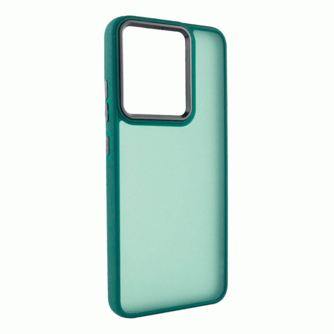 Чехол TPU+PC Lyon Frosted series Motorola Moto E40 Green