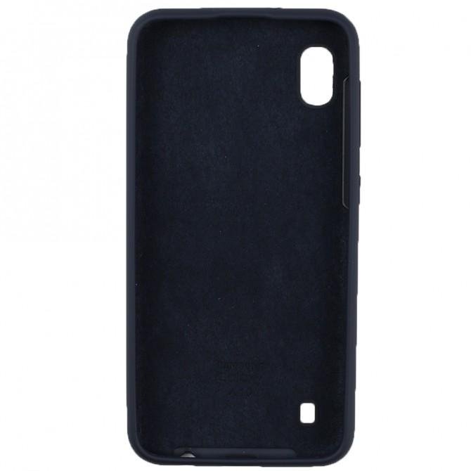 Чехол Soft Case для Samsung A105 Galaxy A10 2019 Тёмно Синий FULL-2