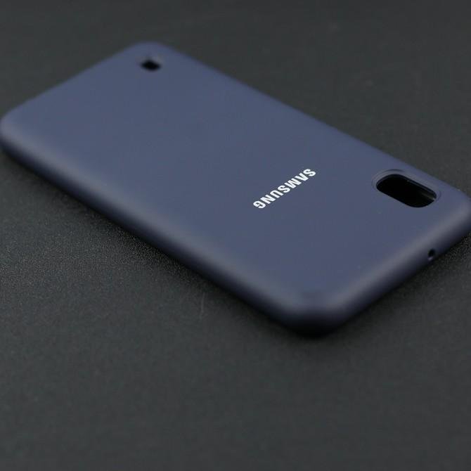 Чехол Soft Case для Samsung A105 Galaxy A10 2019 Тёмно Синий FULL-3