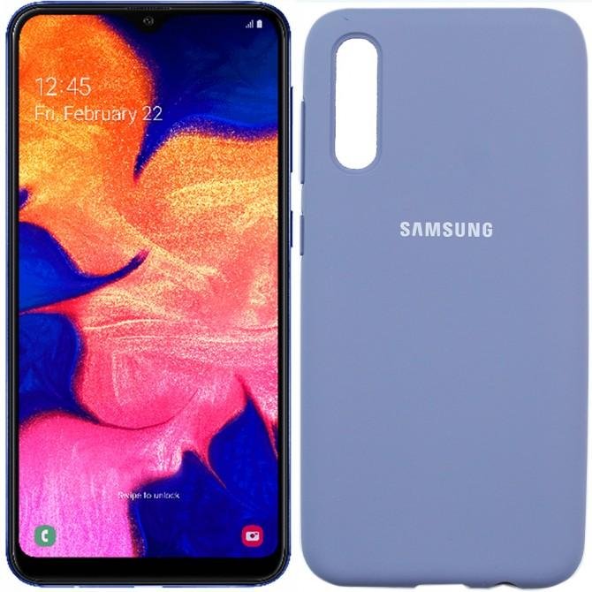 Чехол Soft Case для Samsung A307/A505 Galaxy A30s/A50 2019 Светло серый FULL