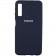 Чехол Soft Case для Samsung A750 Galaxy A7 2018 Тёмно Синий FULL