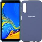 Чохол Soft Case для Samsung A750 Galaxy A7 2018 Світло сiрий FULL