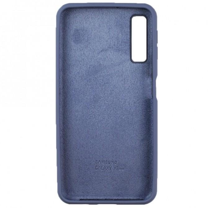 Чехол Soft Case для Samsung A750 Galaxy A7 2018 Светло Серый FULL-2