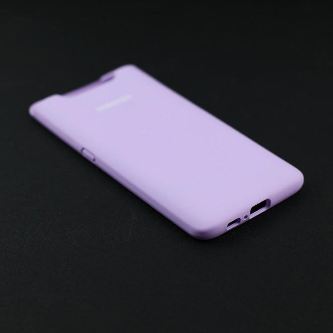 Чехол Soft Case для Samsung A80 2019 Лиловый FULL-4