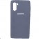 Чехол Soft Case для Samsung Note 10 Светло Серый FULL
