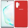 Чехол Soft Case для Samsung Note 10 Plus Красный FULL