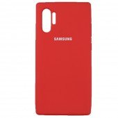 Чехол Soft Case для Samsung Note 10 Plus Красный FULL Чехол Soft Case для Samsung Note 10 Plus Красный FULL