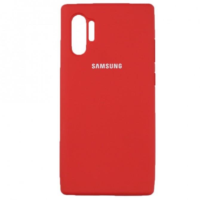 Чохол Soft Case для Samsung Note 10 Plus Червоний FULL-1
