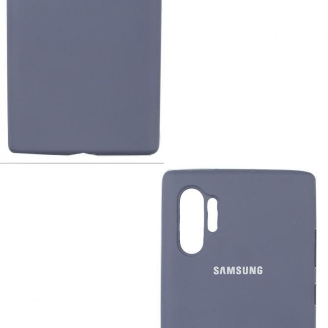 Чохол Soft Case для Samsung Note 10 Plus Свiтло Сiрий FULL-3