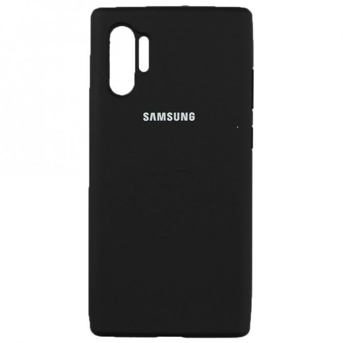 Чохол Soft Case для Samsung Note 10 Plus Чорний FULL-1