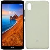 Чехол Soft Case для Xiaomi Redmi 7a Светло Серый FULL