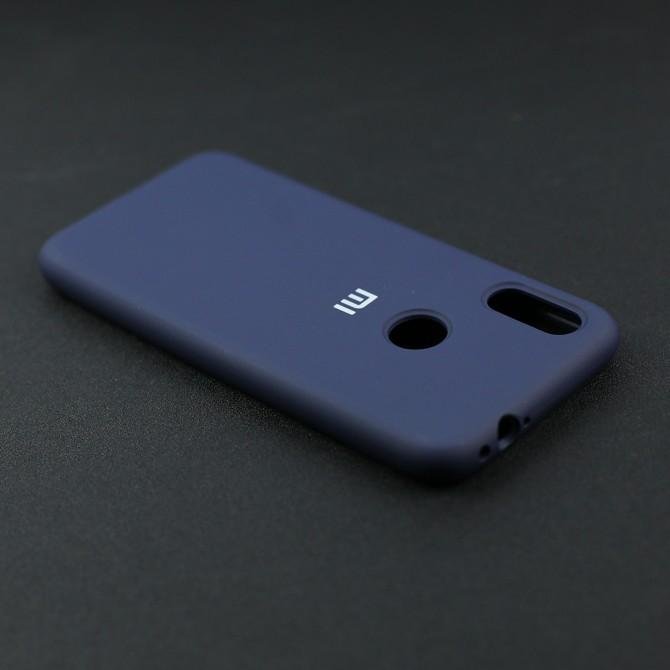 Чехол Soft Case для Xiaomi Redmi Note 5 Pro Тёмно Синий FULL-3