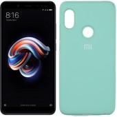 Чохол Soft Case для Xiaomi Redmi Note 5 Pro Мінтоловий FULL