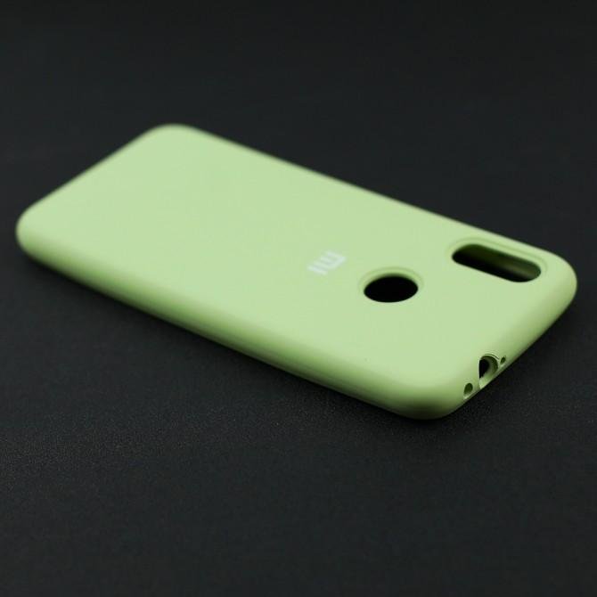 Чехол Soft Case для Xiaomi Redmi Note 7 Мятный FULL-3