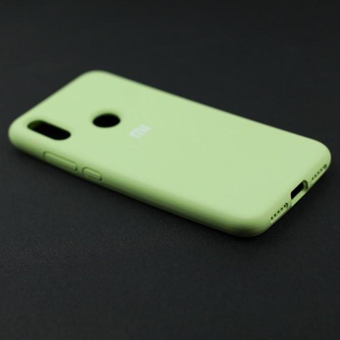 Чехол Soft Case для Xiaomi Redmi Note 7 Мятный FULL-4