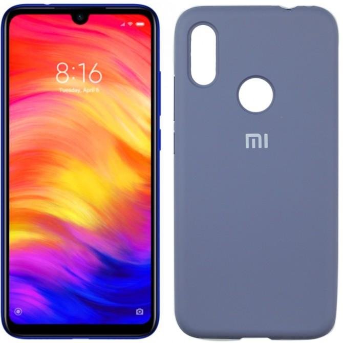 Чохол Soft Case для Xiaomi Redmi Note 7 Свiтло сiрий FULL