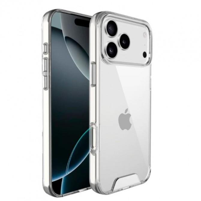 TPU Space чехол transparent для Apple iPhone 17 Pro Max Прозрачный-1