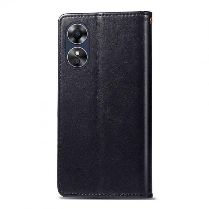 Чехол-книжка GETMAN Gallant for Oppo A17 Black-1