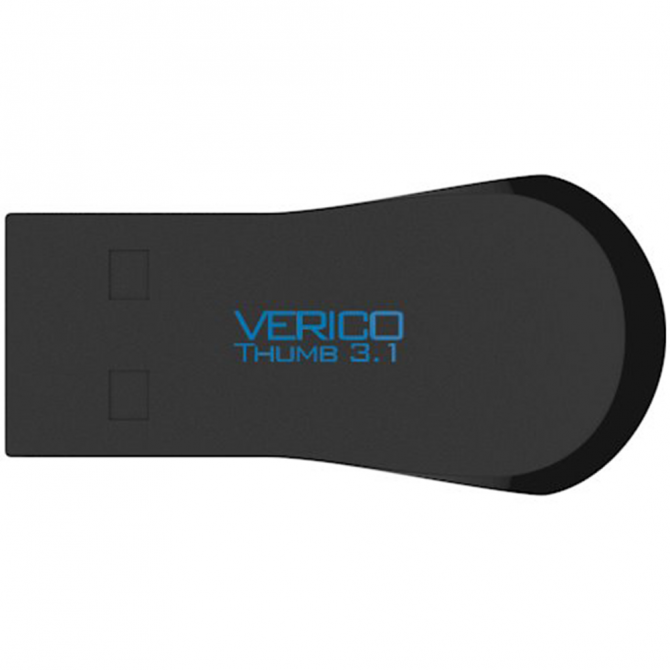 Флеш память Verico USB 16Gb Thumb Чёрный+Синий-1