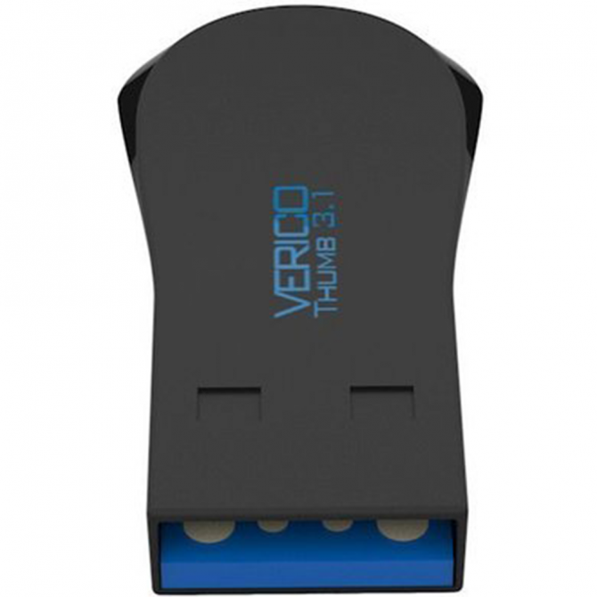 Флеш память Verico USB 16Gb Thumb Чёрный+Синий-2