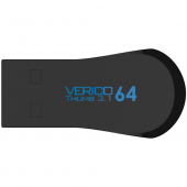 Флеш память Verico USB 64Gb Thumb Чёрный+Синий