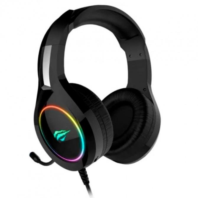 Наушники Havit HV-H2232d з мікрофоном AUX Черный-1