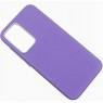 Шкіряний чохол Leather Case Metal Buttons для Samsung Galaxy S24/ S25 Light Purple