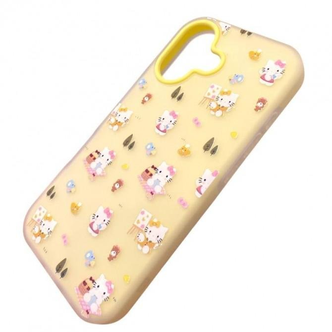 Накладка Hello Kitty для iPhone 16 Plus Peach-1