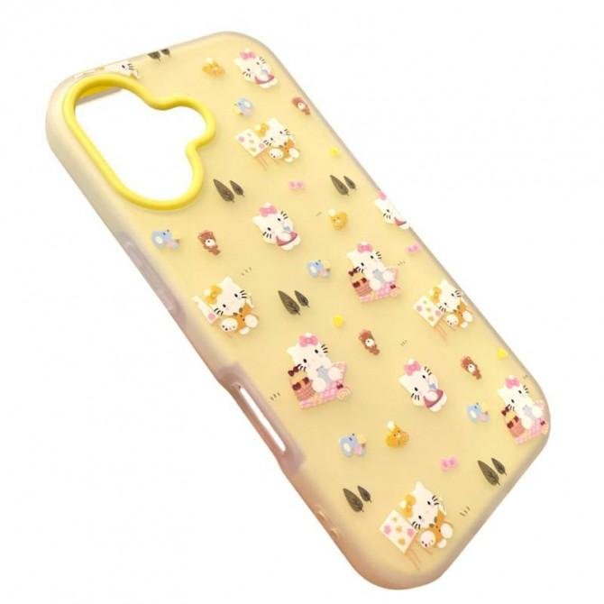 Накладка Hello Kitty для iPhone 16 Plus Peach-2