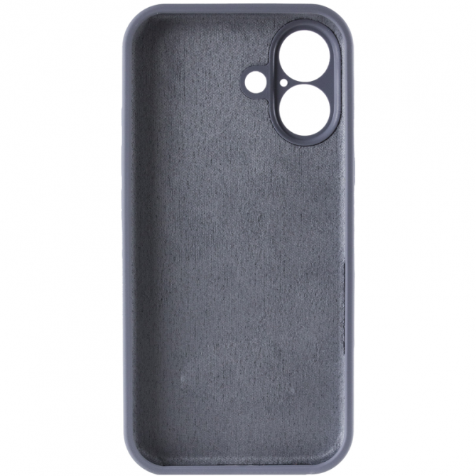 Силіконовий чохол для iPhone 17 Lavander Grey FULL (NO LOGO)-2
