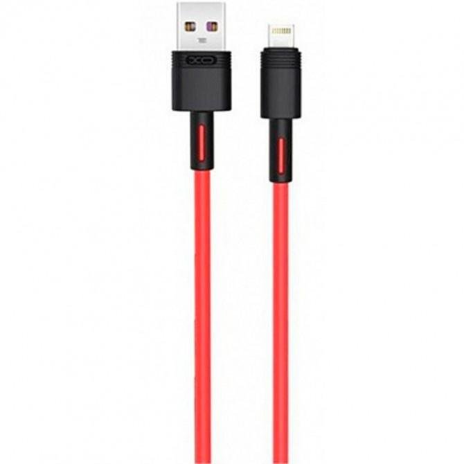 Кабель XO NBQ166 Lightning 5A/1m Red