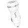 Автомобильное зарядное устройство АЗП 2USB Hoco Z27 White (2.4A)