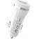 Автомобильное зарядное устройство АЗП 2USB Hoco Z27 White (2.4A)