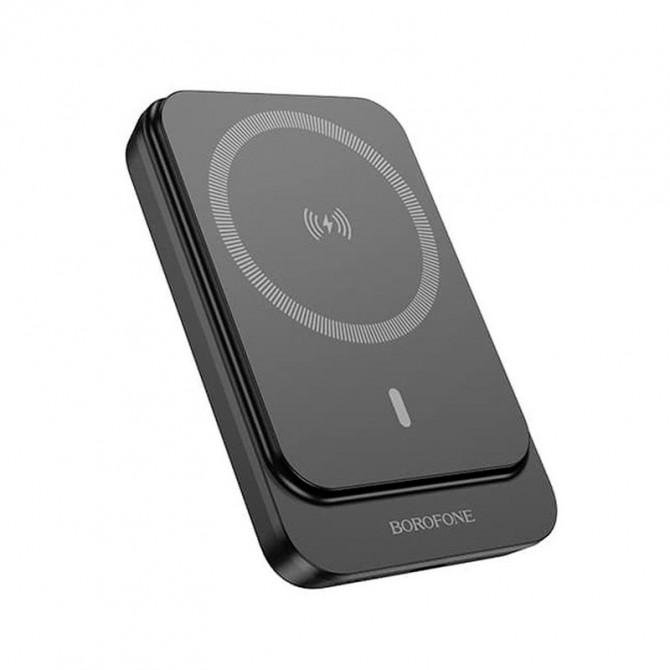 Повербанк Borofone BJ63A Nimble PD20W with wireless charger (10000mAh) Black
