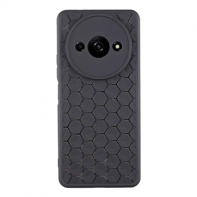 Чехол TPU Honeycomb для Xiaomi Redmi A3 Черный