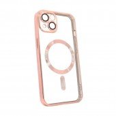 Силіконовий чохол SHINING with MagSafe для iPhone 15 Рожеве Золото Силіконовий чохол SHINING with MagSafe для iPhone 15 Рожеве Золото